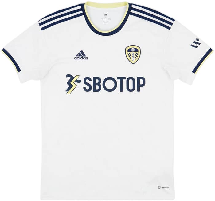2022-23 Leeds United Home Shirt Bamford #9 - 9/10 - (M)