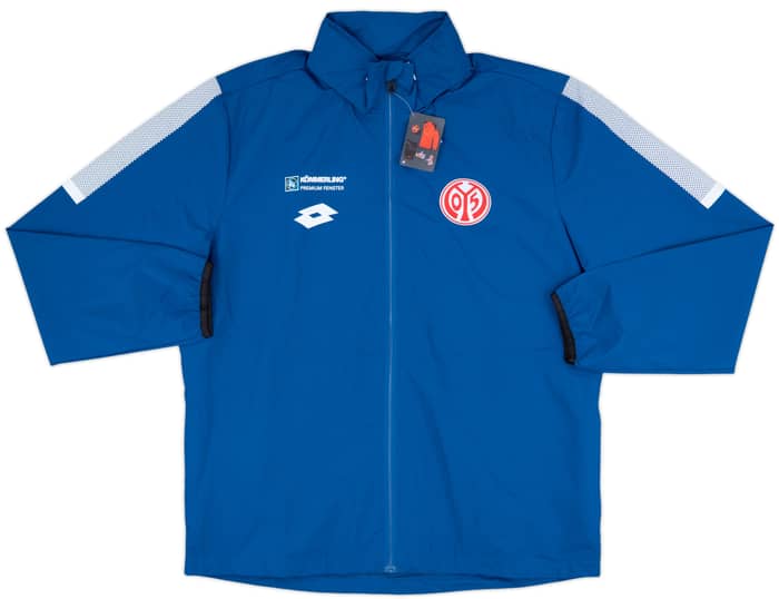2017-18 FSV Mainz Lotto Hooded Rain Jacket (XL)