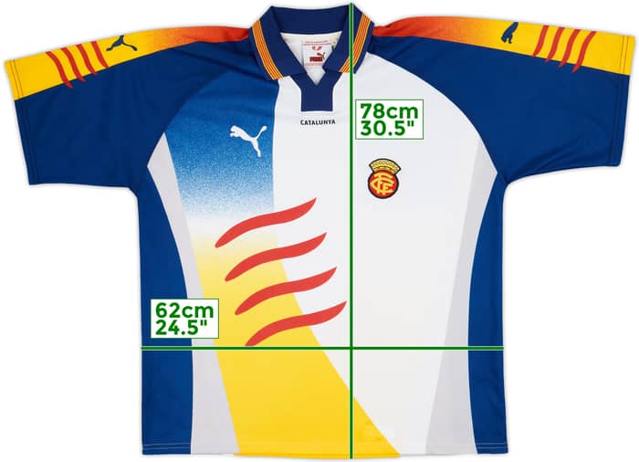 2002 Catalunya Home Shirt - 9/10 - (XL)