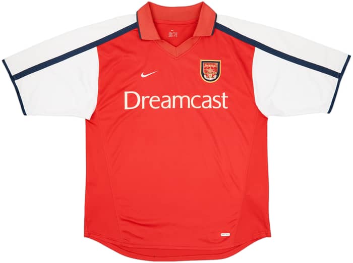 2000-02 Arsenal Home Shirt Henry #14 - 8/10 - (L)