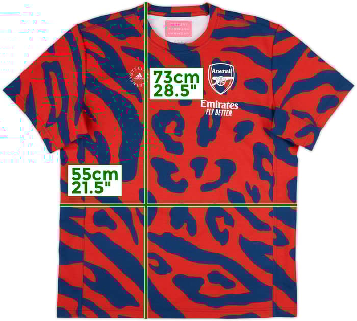 2022-23 Arsenal x Stella McCartney adidas Training Shirt - 6/10 - (S)