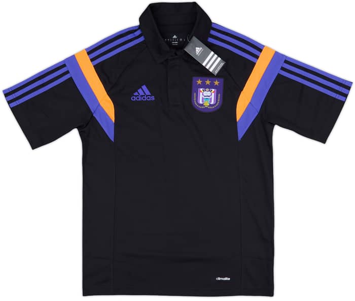 2014-15 Anderlecht adidas Polo Shirt (S)