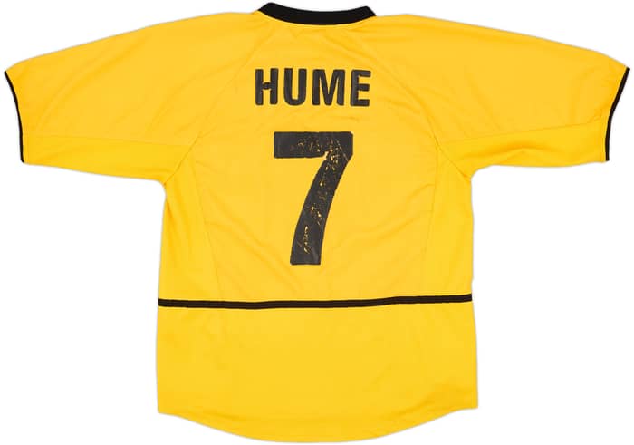 2004-05 Tranmere Rovers Away Shirt Hume #7 - 4/10 - (M)