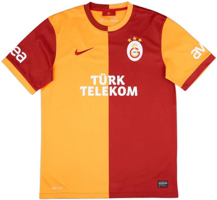 2013-14 Galatasaray Home Shirt - 7/10 - (M)