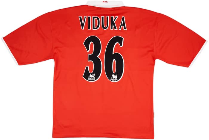 2004-05 Middlesbrough 'Carling Cup Winners' Home Shirt Viduka #36 - 7/10 - (XL)