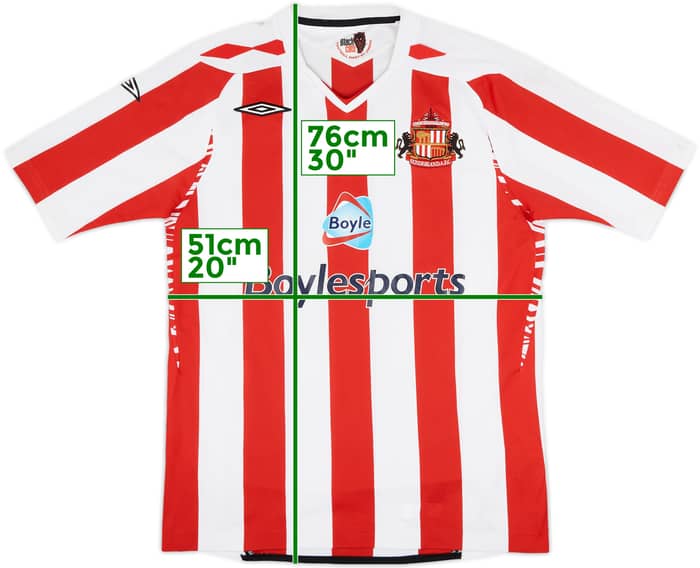 2007-08 Sunderland Home Shirt - 5/10 - (M)