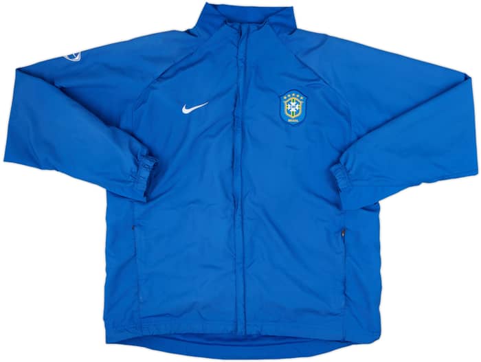 2006-07 Brazil Nike Track Jacket - 8/10 - (XL)