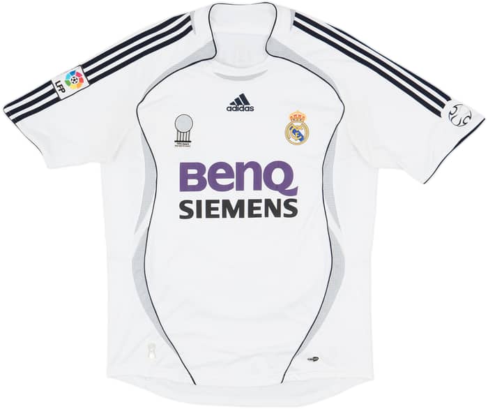2006-07 Real Madrid Home Shirt Beckham #23 - 7/10 - (L)