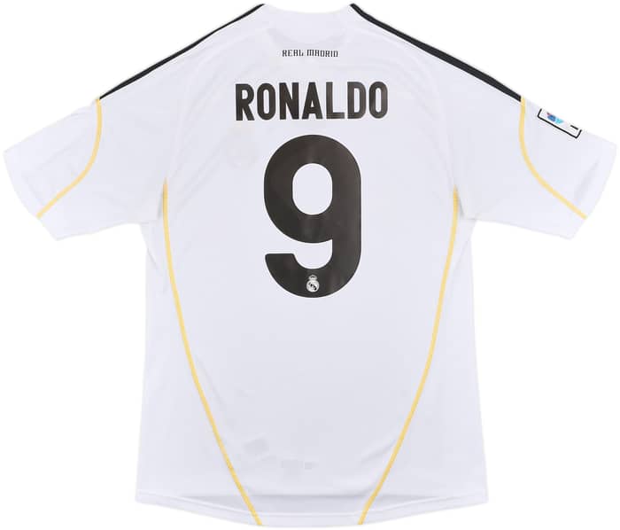 2009-10 Real Madrid Home Shirt Ronaldo #9 - 6/10 - (M)
