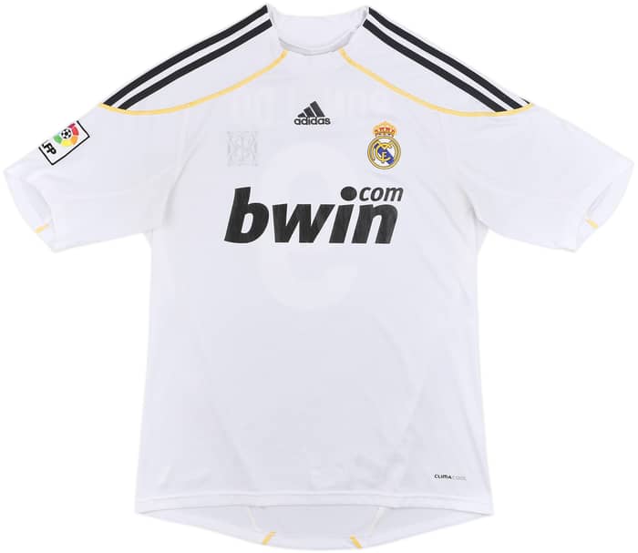 2009-10 Real Madrid Home Shirt Ronaldo #9 - 6/10 - (M)