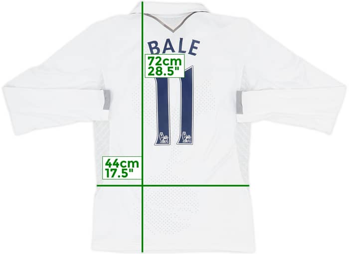 2012-13 Tottenham Home L/S Shirt Bale #11 - 8/10 - (S)