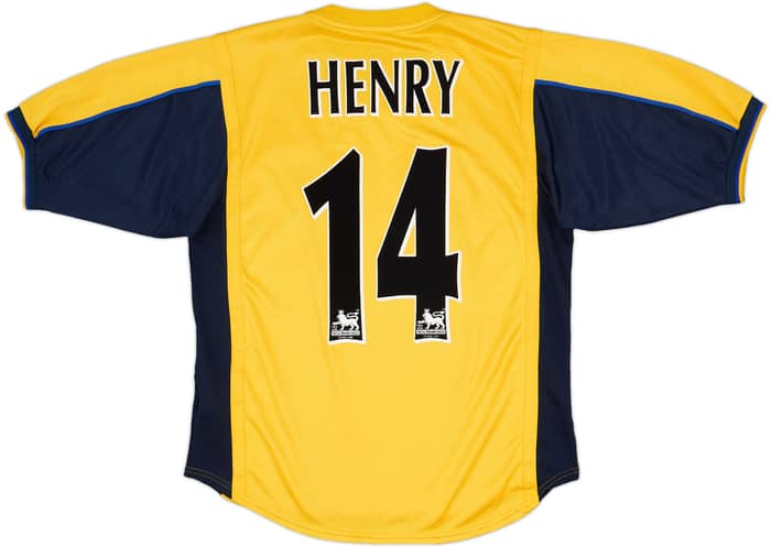 1999-01 Arsenal Away Shirt Henry #14 - 8/10 - (M)