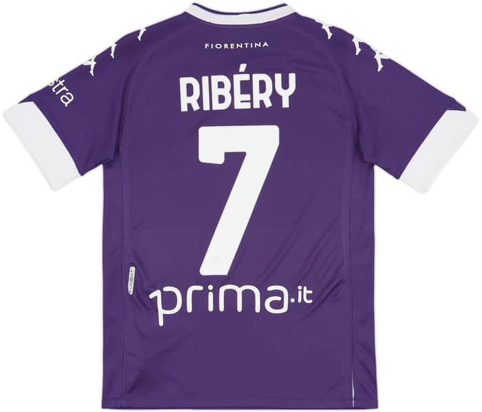 2020-21 Fiorentina Player Issue Home Shirt Ribery #7 - 8/10 - (S)