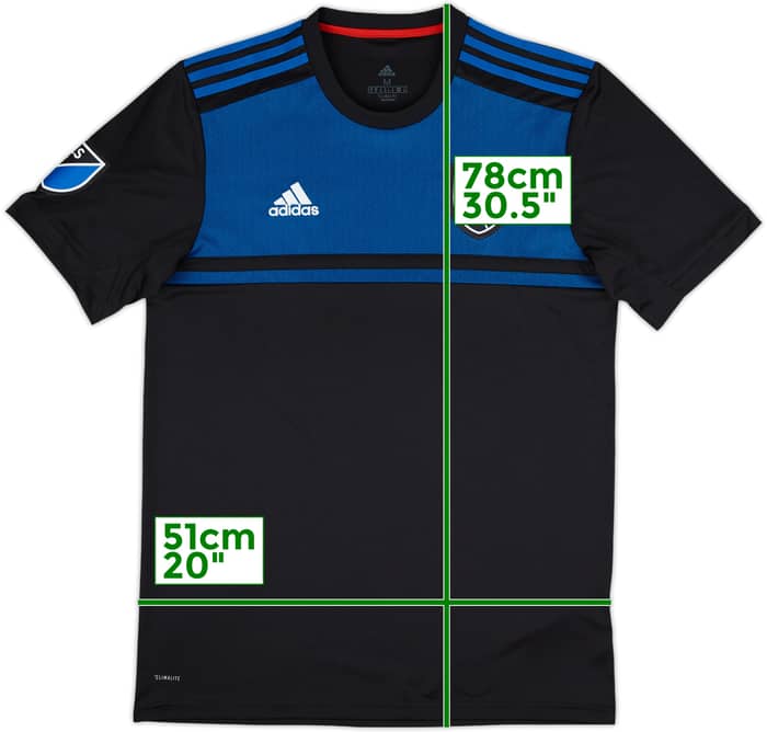 2019-20 San Jose Earthquakes Home Shirt - 9/10 - (M)