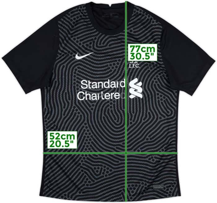 2020-21 Liverpool GK Shirt - 4/10 - (L)