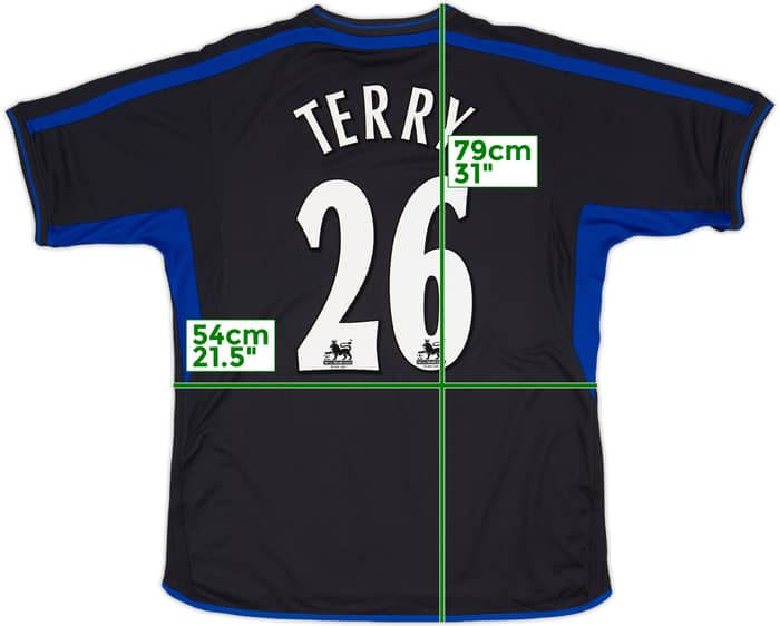 2002-04 Chelsea Away Shirt Terry #26 - 8/10 - (L)