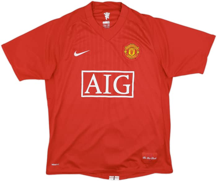 2007-09 Manchester United Home Shirt Ronaldo #7 - 7/10 - (M)