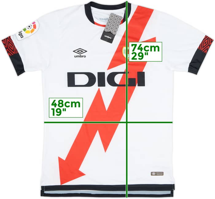 2021-22 Rayo Vallecano Home Shirt (M)