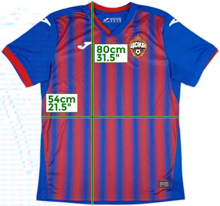 2020-21 CSKA Moscow Home Shirt - 9/10 - (XL)