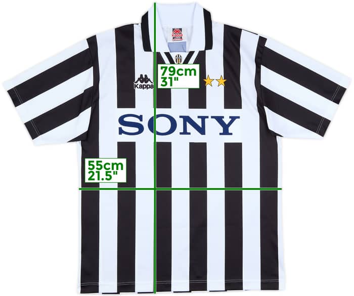 1995-97 Juventus Basic Home Shirt - 9/10 - (L)