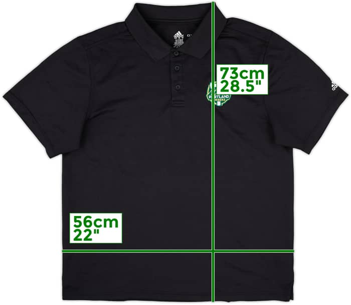 2015-16 Portland Timbers adidas Polo Shirt - 9/10 - (L)