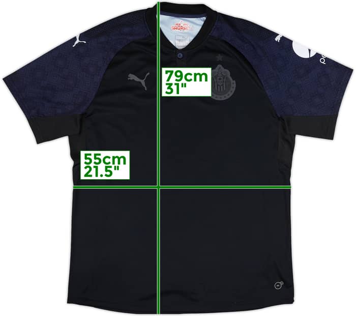 2017-18 Chivas Guadalajara Away Shirt - 9/10 - (XL)