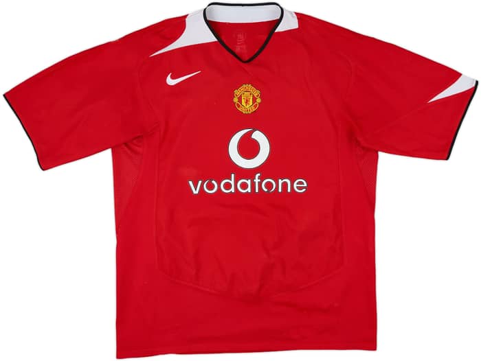 2004-06 Manchester United Home Shirt Keane #16 - 6/10 - (M)