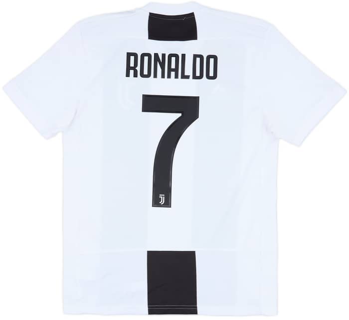 2018-19 Juventus Home Shirt Ronaldo #7 - 9/10 - (S)