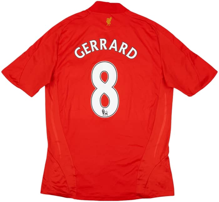 2006-08 Liverpool Home Shirt Gerrard #8 - 4/10 - (M)
