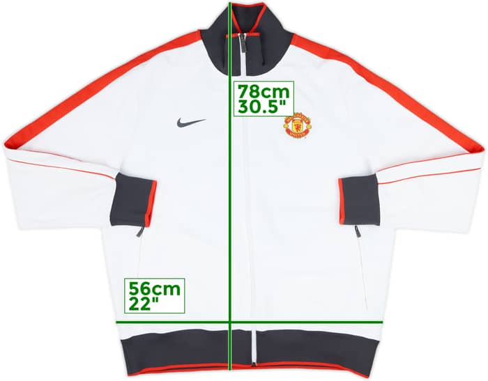 2010-11 Manchester United Nike N98 Track Jacket - 7/10 - (XL)