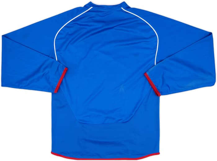 2005-06 Rangers Home L/S Shirt - 3/10 - (M)