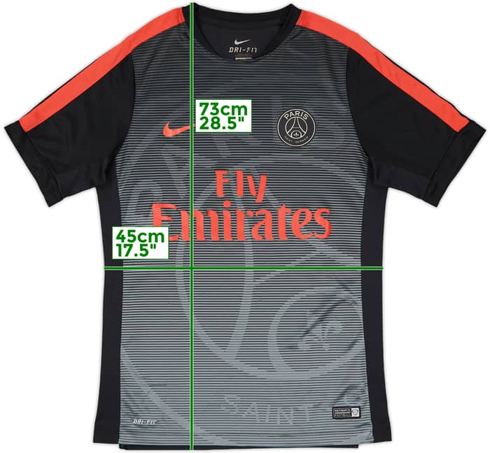 2015-16 Paris Saint-Germain Nike Training Shirt - 4/10 - (M)