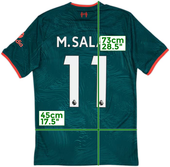 2022-23 Liverpool Third Shirt M.Salah #11 - 10/10 - (S)
