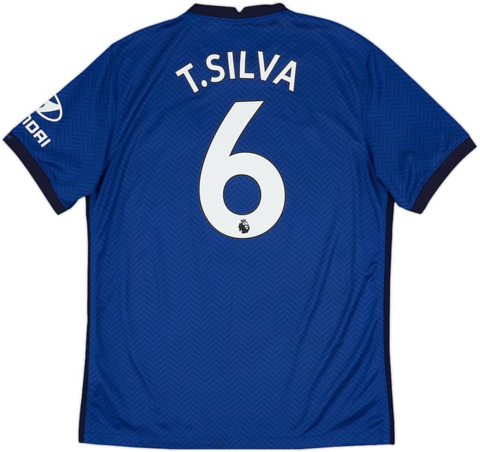 2020-21 Chelsea Home Shirt T.Silva #6 - 8/10 - (L)