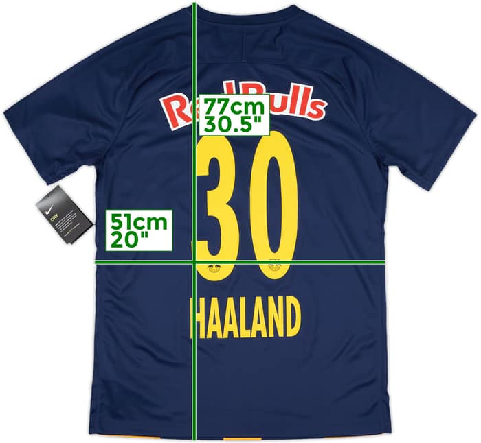 2019-20 Red Bull Salzburg Away Shirt Haaland #30 (L)