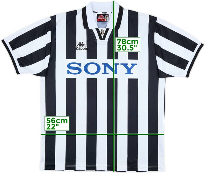 1995-97 Juventus Home Shirt - 8/10 - (XL)