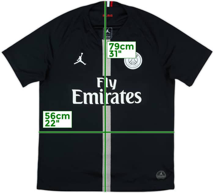 2018-19 Paris Saint-Germain Third/Home Shirt - 10/10 - (L)