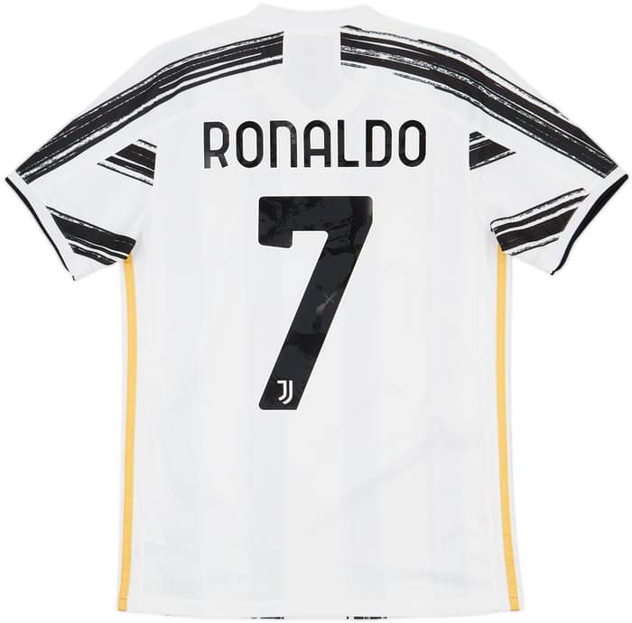 2020-21 Juventus Home Shirt Ronaldo #7 - 10/10 - (S)