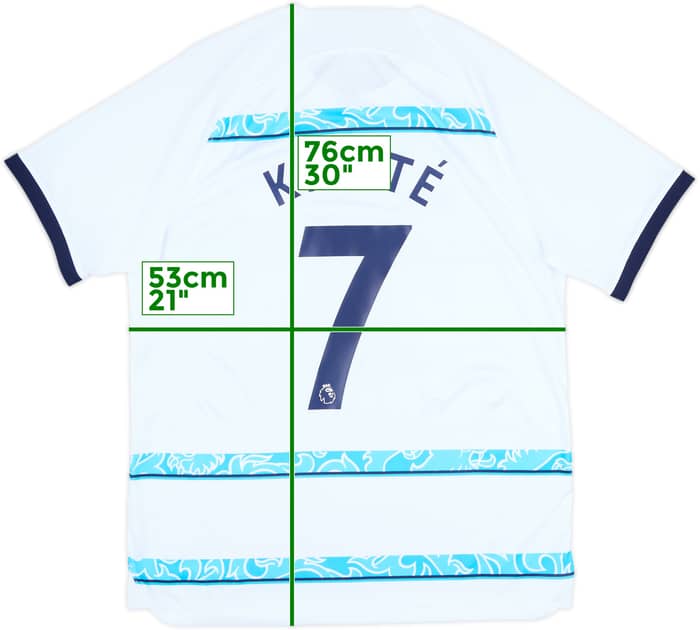 2022-23 Chelsea Away Shirt Kante #7 - 9/10 - (L)
