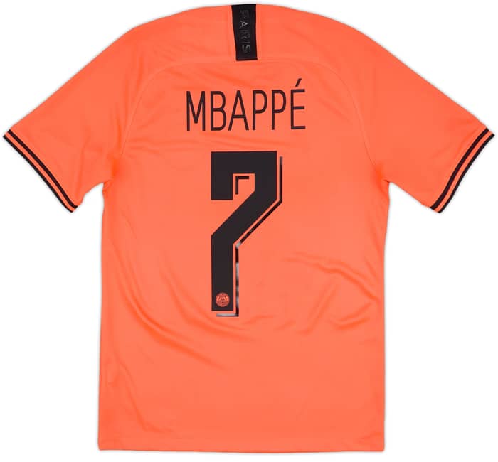 2019-20 Paris Saint-Germain Away Shirt Mbappe #7 - 9/10 - (S)