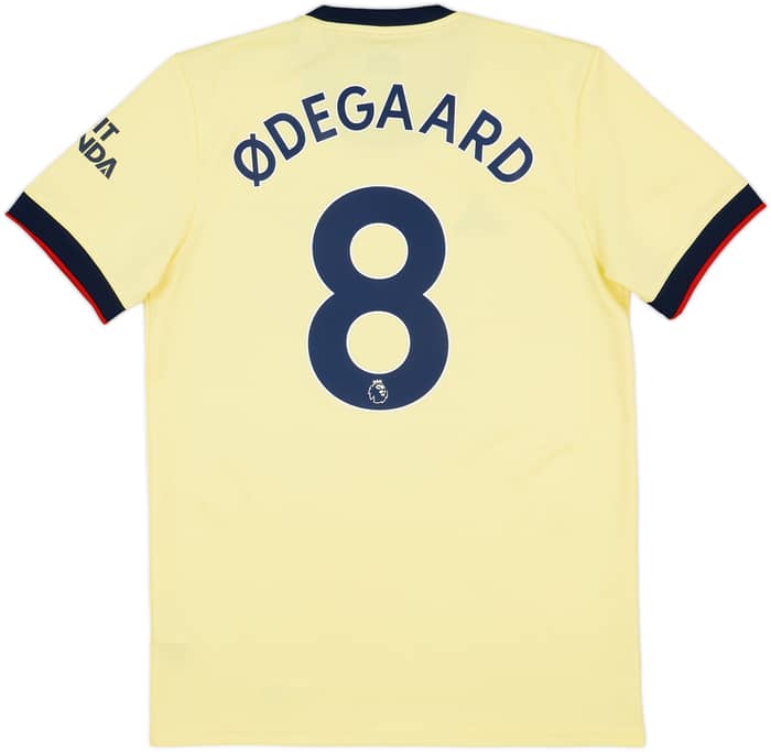2021-22 Arsenal Away Shirt Odegaard #8 - 8/10 - (M)