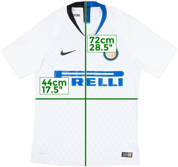 2018-19 Inter Milan Player Issue Away Shirt - 6/10 - (S)