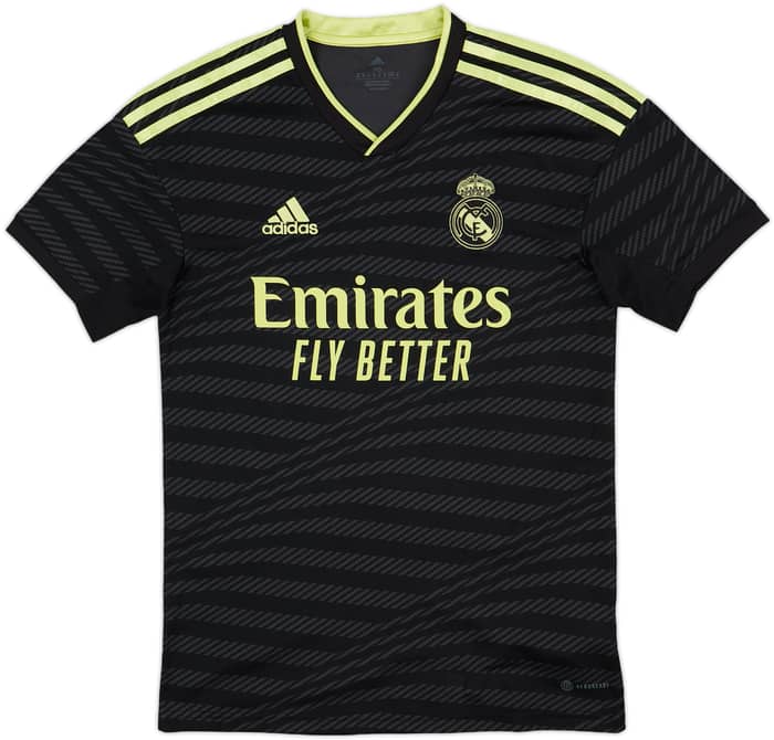 2022-23 Real Madrid Third Shirt Benzema #9 - 7/10 - (XS)