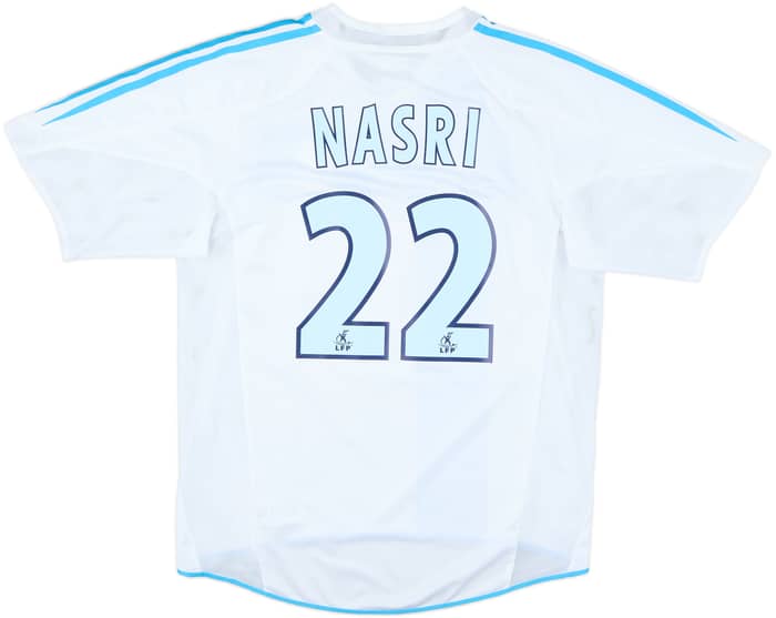2004-05 Olympique Marseille Home Shirt Nasri #22 - 8/10 - (S)