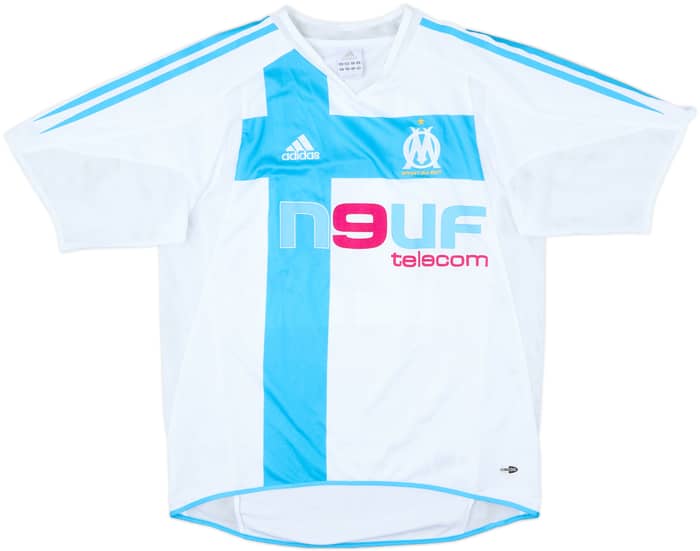 2004-05 Olympique Marseille Home Shirt Nasri #22 - 8/10 - (S)