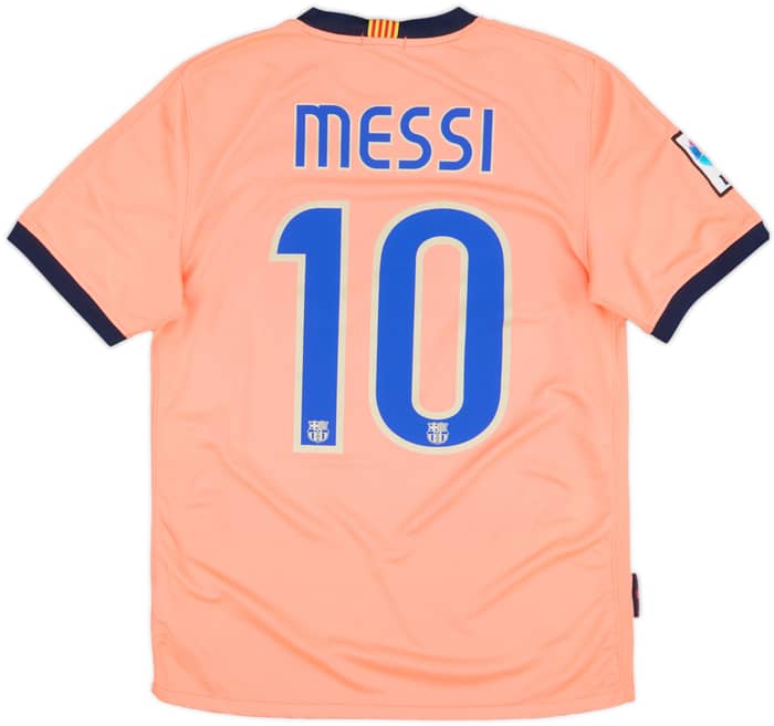 2009-10 Barcelona Away Shirt Messi #10 - 7/10 - (S)