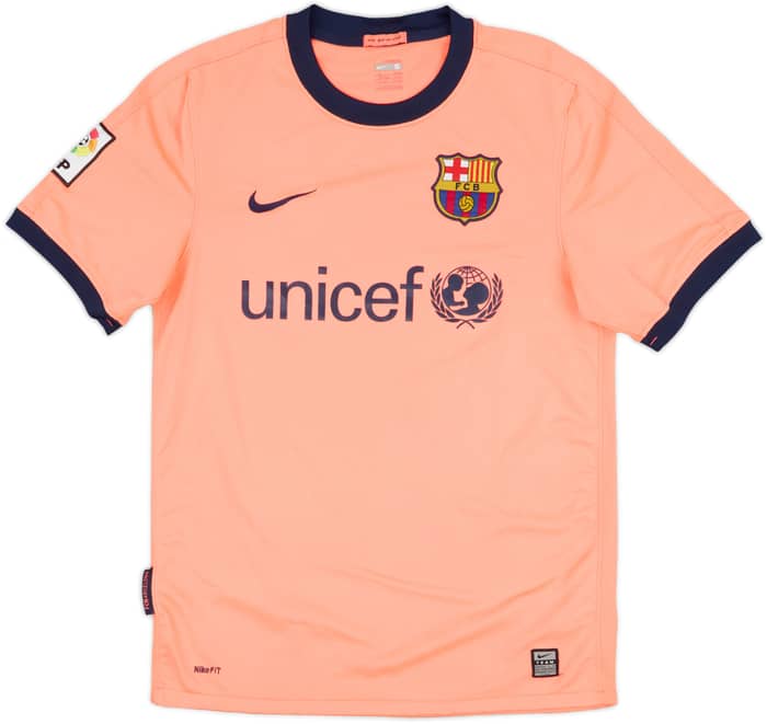 2009-10 Barcelona Away Shirt Messi #10 - 7/10 - (S)