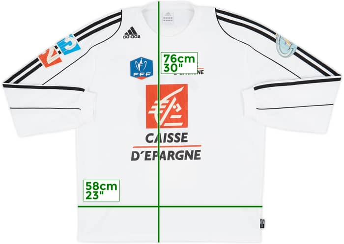 2009-10 Coupe De France L/S Shirt #13 - 9/10 - (XL)