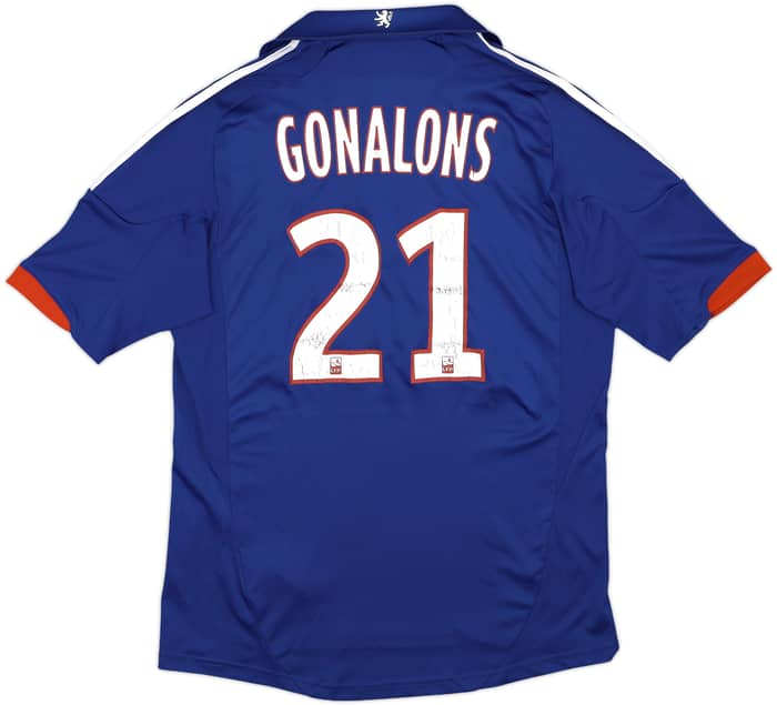 2012-13 Lyon Away Shirt Gonalons #21 - 5/10 - (L)