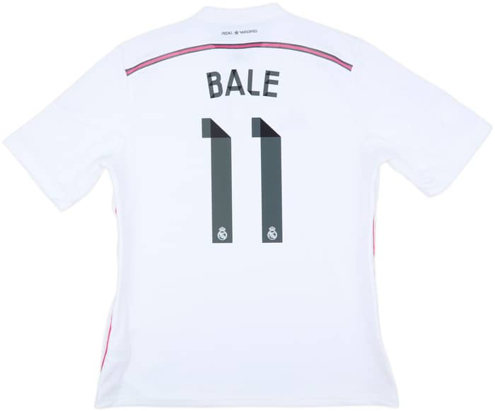 2014-15 Real Madrid Home Shirt Bale #11 - 7/10 - (XL)